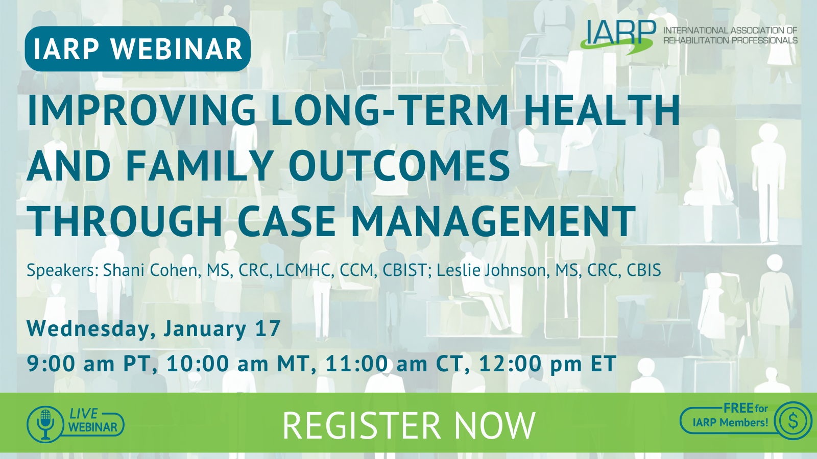 Upcoming Webinar: Improving Long-Term Health and Family Outcomes through Case Management